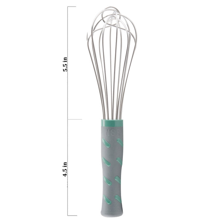 Vollrath 47090 Whip, French, w/High Temp Nylon Handle, 10"