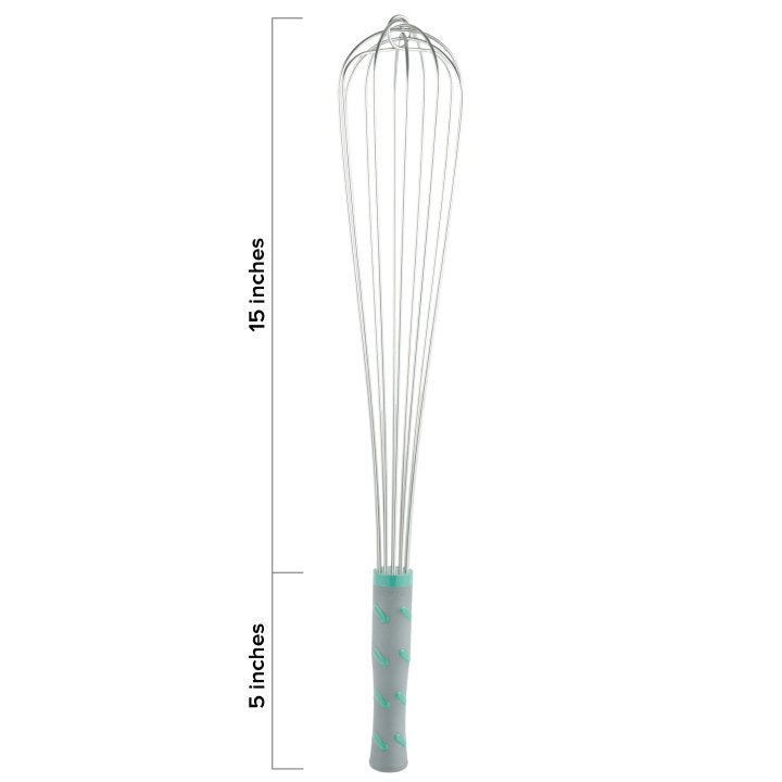 Vollrath 47095 Whip, French, w/High Temp Nylon Handle, 20"