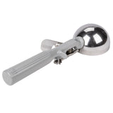 Vollrath 47140 Jacob's Pride Thumb Press Disher with One-Piece Gray Handle 4 oz. - Size 8