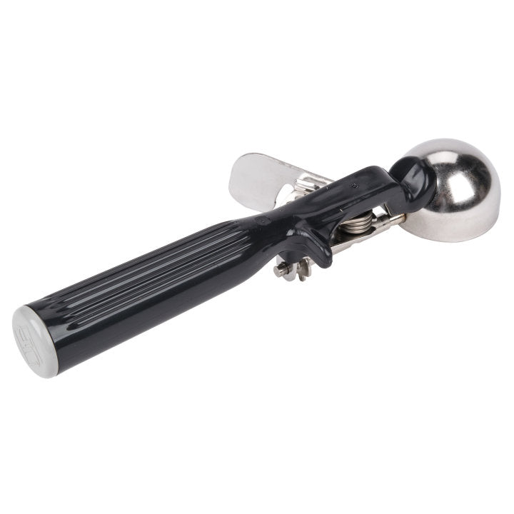 Vollrath 47146 Jacob's Pride Thumb Press Disher with One-Piece Black Handle 1 oz. - Size 30