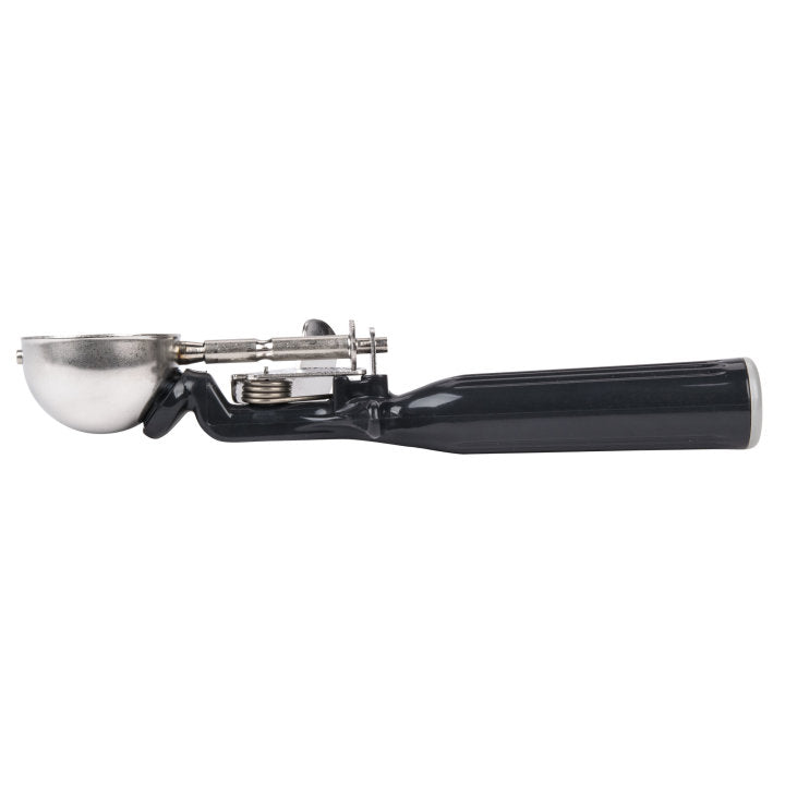 Vollrath 47146 Jacob's Pride Thumb Press Disher with One-Piece Black Handle 1 oz. - Size 30