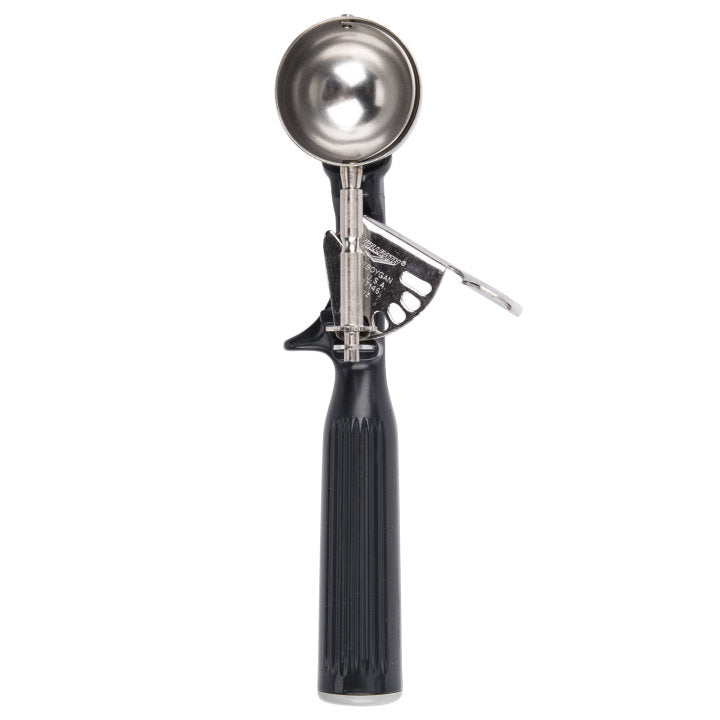 Vollrath 47146 Jacob's Pride Thumb Press Disher with One-Piece Black Handle 1 oz. - Size 30