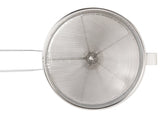 Vollrath 47166 Stainless Steel Fine Mesh China Cap Strainer with 8" dia. X 8" Deep Bowl and 10" Welded Loop Handle - 6/Case