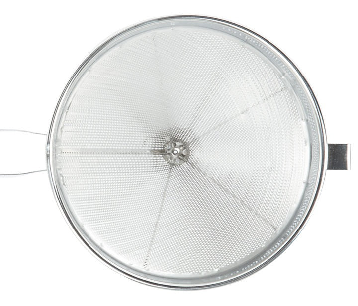 Vollrath 47167 Stainless Steel Fine Mesh China Cap Strainer with 9-3/4" dia. X 10" Deep Bowl and 10-1/4" Loop Handle - 6/Case