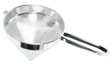 Vollrath 47168 Stainless Steel Fine Mesh China Cap Strainer with 12" dia. X 12" Deep Bowl and 10" Loop Handle - 6/Case