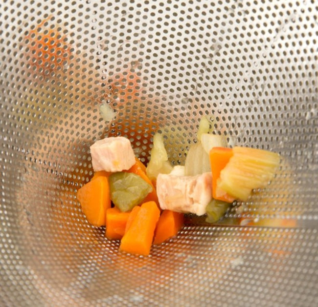 Vollrath 47168 Stainless Steel Fine Mesh China Cap Strainer with 12" dia. X 12" Deep Bowl and 10" Loop Handle - 6/Case