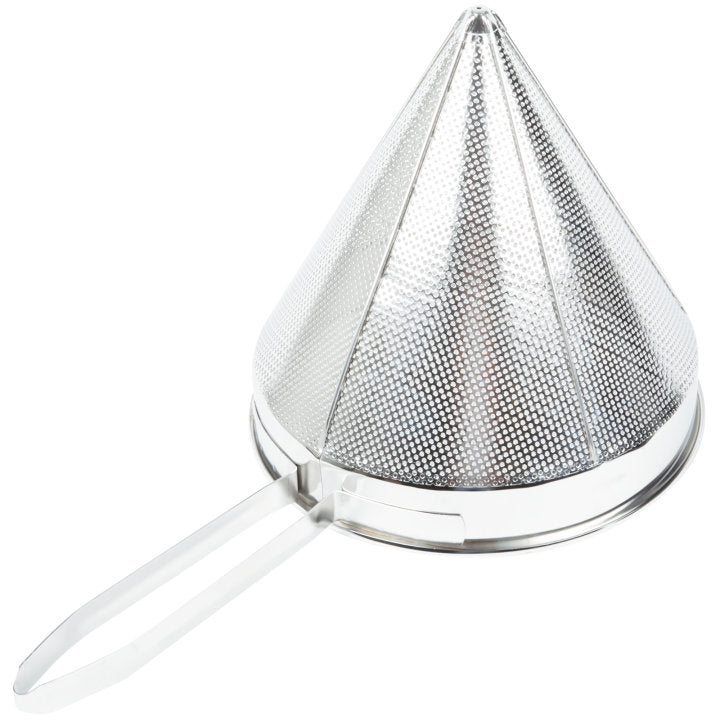 Vollrath 47178 Stainless Steel Coarse Mesh China Cap Strainer with 12" dia. x 12" Deep Blade and 10" Loop Handle - 6/Case