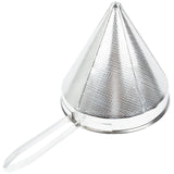Vollrath 47178 Stainless Steel Coarse Mesh China Cap Strainer with 12" dia. x 12" Deep Blade and 10" Loop Handle - 6/Case