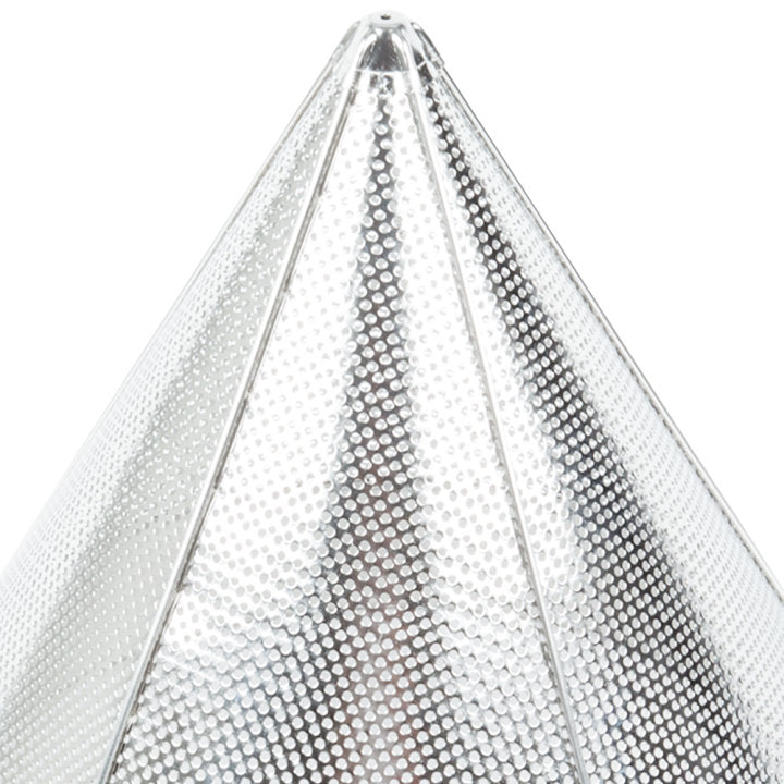 Vollrath 47178 Stainless Steel Coarse Mesh China Cap Strainer with 12" dia. x 12" Deep Blade and 10" Loop Handle - 6/Case