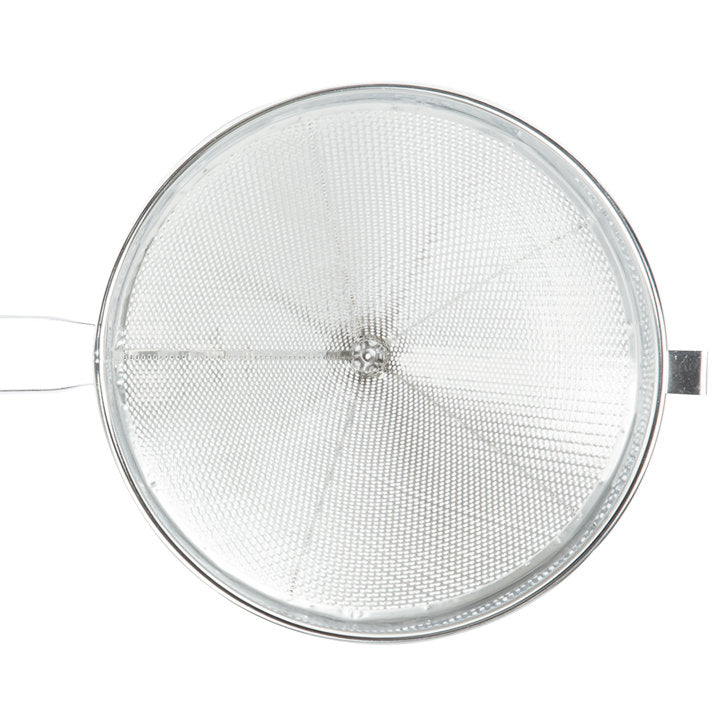 Vollrath 47178 Stainless Steel Coarse Mesh China Cap Strainer with 12" dia. x 12" Deep Blade and 10" Loop Handle - 6/Case
