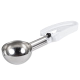 Vollrath 47370 Jacob's Pride Extended Length Disher with White Squeeze Handle 4.7 oz. - Size 6 - 12/Case