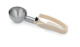Vollrath 47392 Jacob's Pride Standard Length Disher with Ivory Squeeze Handle 3.2 oz. - Size 10 - 12/Case