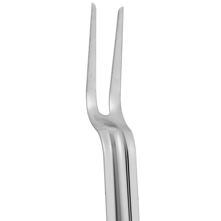 Vollrath 60190 One-Piece Cook's / Pot Fork with Hooked Handle 21"