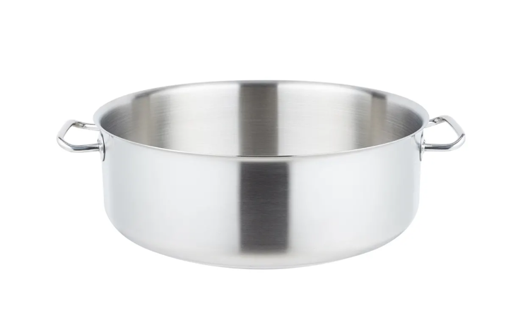 Vollrath 47761 18 qt Intrigue Stainless Steel Brazier/Casserole - Induction Ready