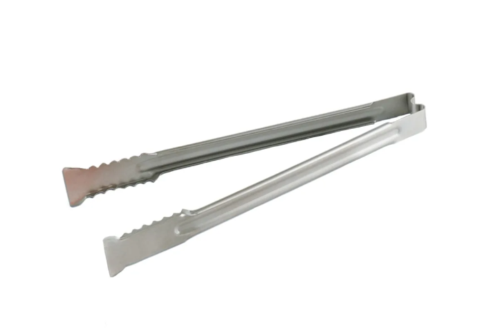 Vollrath 4790910 9 1/2"L Stainless Steel Utility Tongs - 12ea/Case
