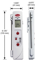 Cooper-Atkins 480-0-8 Dual Temp Infrared & Probe Thermometer -(27 to 428 Degrees F)