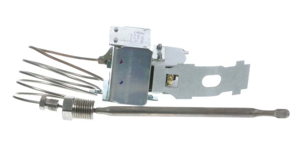 AllPoints 481006 Gas Fryer Hi-Limit Safety Thermostat with 30" Capillary and 450 Degrees Fahrenheit Temperature Range and Manual Reset