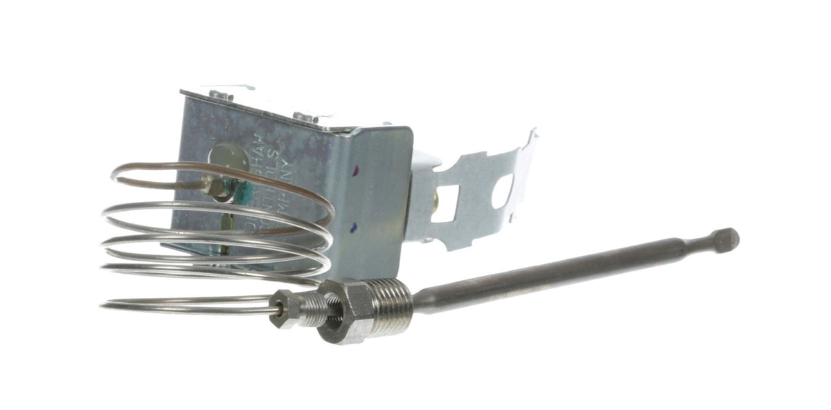 AllPoints 481006 Gas Fryer Hi-Limit Safety Thermostat with 30" Capillary and 450 Degrees Fahrenheit Temperature Range and Manual Reset