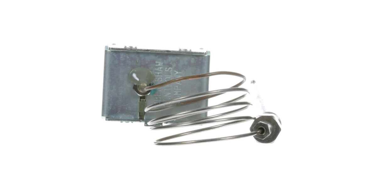 AllPoints 481006 Gas Fryer Hi-Limit Safety Thermostat with 30" Capillary and 450 Degrees Fahrenheit Temperature Range and Manual Reset