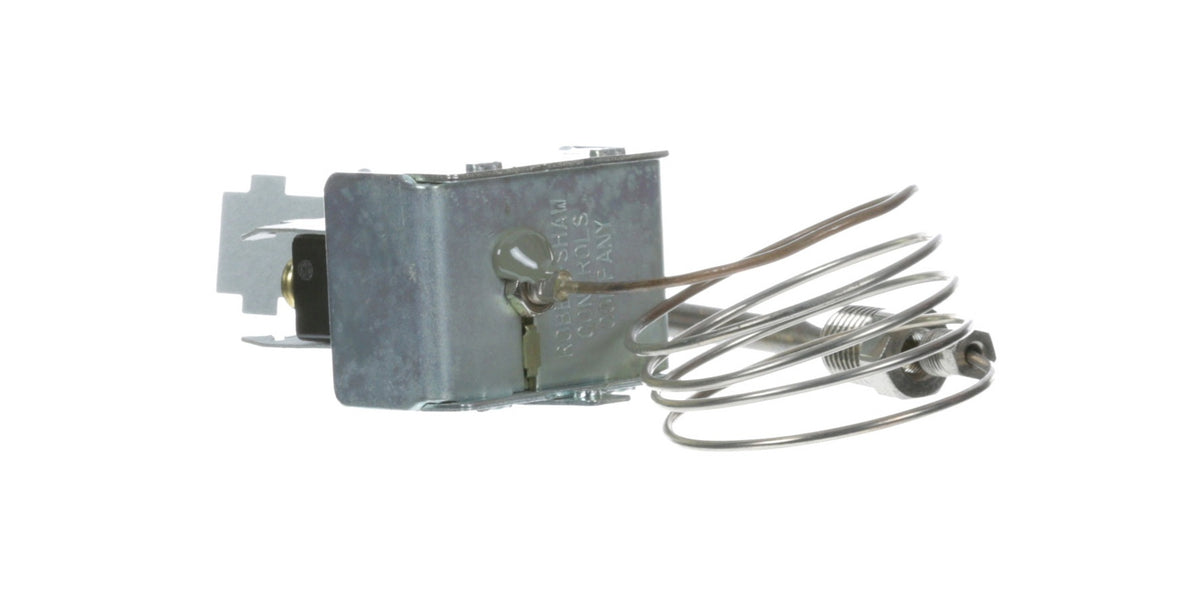 AllPoints 481006 Gas Fryer Hi-Limit Safety Thermostat with 30" Capillary and 450 Degrees Fahrenheit Temperature Range and Manual Reset