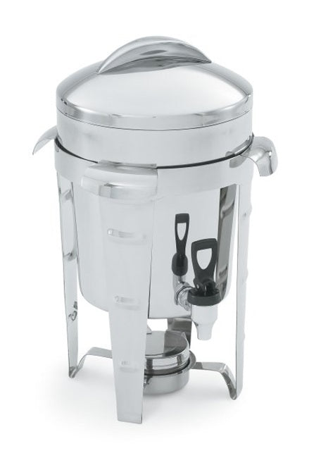 Vollrath 49525 Maximillian Steel Chafer Coffee Urn with (1) Chafing Fuel Holder 11.6 qt.