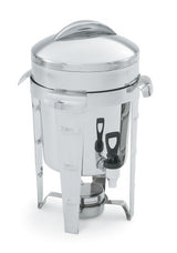Vollrath 49525 Maximillian Steel Chafer Coffee Urn with (1) Chafing Fuel Holder 11.6 qt.