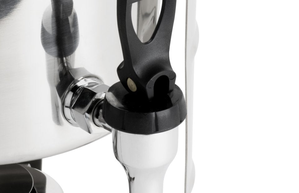 Vollrath 49525 Maximillian Steel Chafer Coffee Urn with (1) Chafing Fuel Holder 11.6 qt.