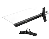 Alpine Industries 496-01 Standing or Hanging Flashing LED Write-On Message Board with (2) Colored Markers and Erasing Towel 9" x 11-4/5"