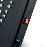 Alpine Industries 497-02 Horizontal Hanging Oval "Open" LED Sign with (1) Flashing Pattern 14" x 23"