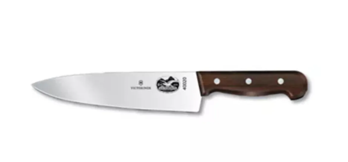 Victorinox - Swiss Army 5.2060.20-X4 Chef's Knife w/ 8" Blade, Wood Handle