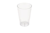 GET 5032-1-CL Short SAN Plastic Stackable Pebbled Textured Tumbler 32 oz. - Clear - 24/Case