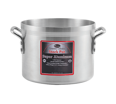 Winco ALST-40 Heavyweight Aluminum Stock Pot 40 qt.