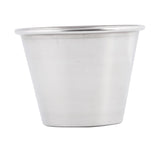 TableCraft 5067 Stainless Steel Round Sauce Cup 2-1/2 oz.