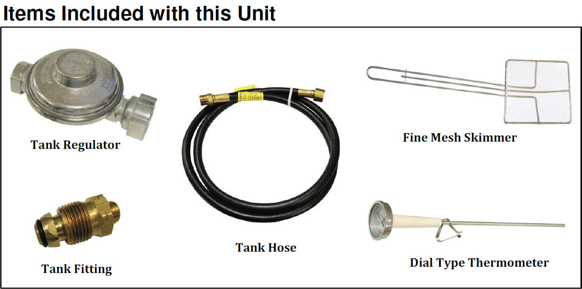 Gold Medal 5099NS Outdoor Large Propane Gas Funnel Cake Fryer - (1) 50 lb. Vat w/ (6) Cake Capacity - 95,000 BTU