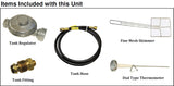 Gold Medal 5099NS Outdoor Large Propane Gas Funnel Cake Fryer - (1) 50 lb. Vat w/ (6) Cake Capacity - 95,000 BTU