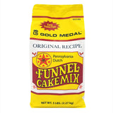 Gold Medal 5100 Deluxe Pennsylvania Dutch Funnel Cake Mix 5 lb. - 6/Case