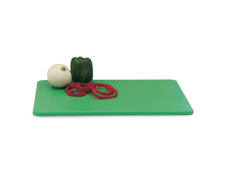 Vollrath 5200070 Poly Cutting Board - 12 x 18 x 1/2" Green - 6ea/Case