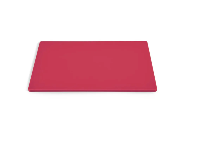Vollrath 5200340 Poly Cutting Board - 18 x 24 x 1/2" Red - 6ea/Case
