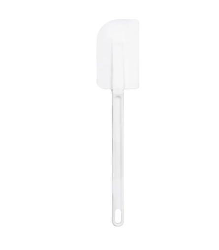 Vollrath 52013 13 5/8" Scraper Spatula - Plastic, White - 6ea/Case
