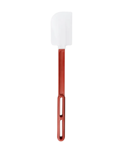Vollrath 52026 16 1/2" High-Temp Spatula - Contoured Flexible Blade, White - 6ea/Case