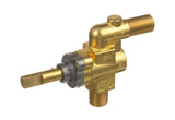 AllPoints 521112 Gas Burner Valve with 1/4" MPT x 1/2"-27 Gas Out, 1-1/2" Stem, 1/4" D-stem