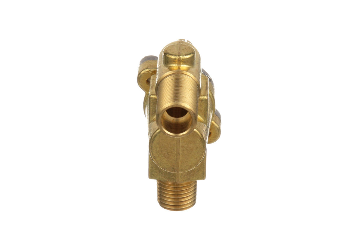 AllPoints 521112 Gas Burner Valve with 1/4" MPT x 1/2"-27 Gas Out, 1-1/2" Stem, 1/4" D-stem
