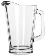 Libbey 5260 Square Handle Glass Pitcher 60 oz. - Clear