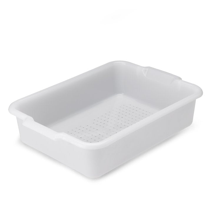 Vollrath 52616 Perforated Sanitary Drain Box 20" x 15" x 5" - Natural