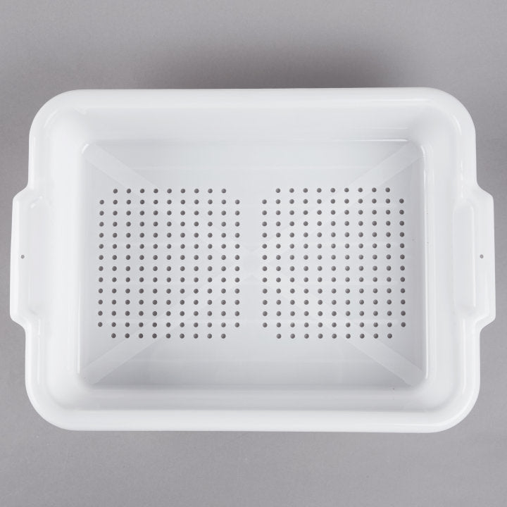Vollrath 52616 Perforated Sanitary Drain Box 20" x 15" x 5" - Natural