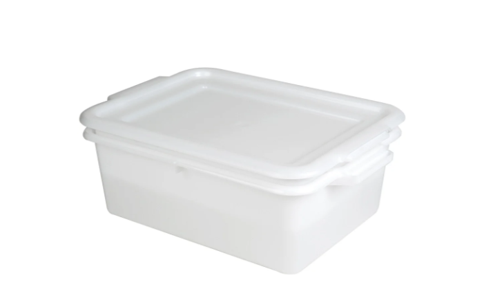 Vollrath 52618 Plastic Perforated Drain Box Pack 15"W x 20"D x 7"H - Includes Drain Box, Bus Box & Cover