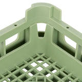 Vollrath 5267110 Signature Full Size Open Flatware Rack 19-3/4" sq. - LIght Green
