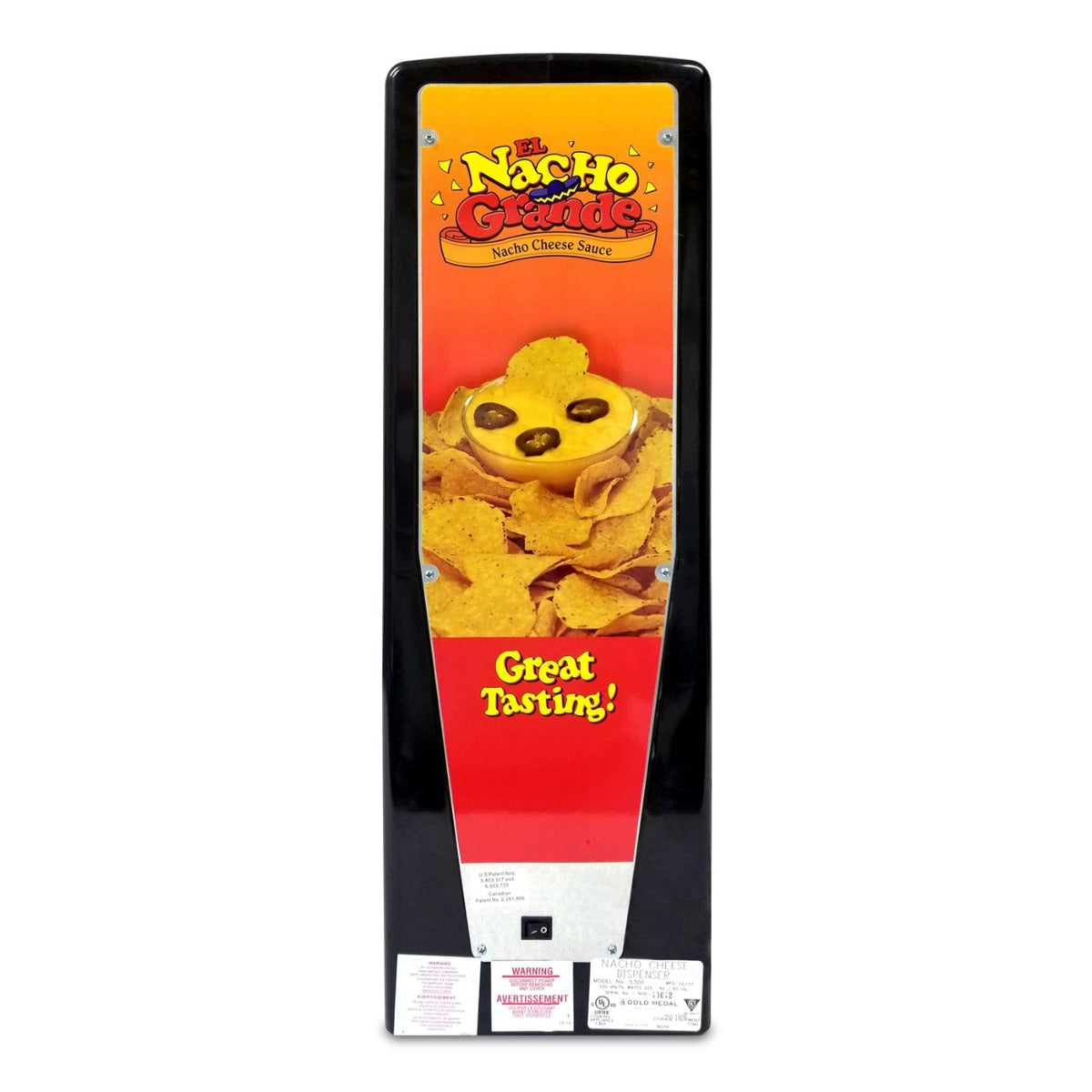 Gold Medal 5300 El Nacho Grande Bag Cheese Dispenser - 120v