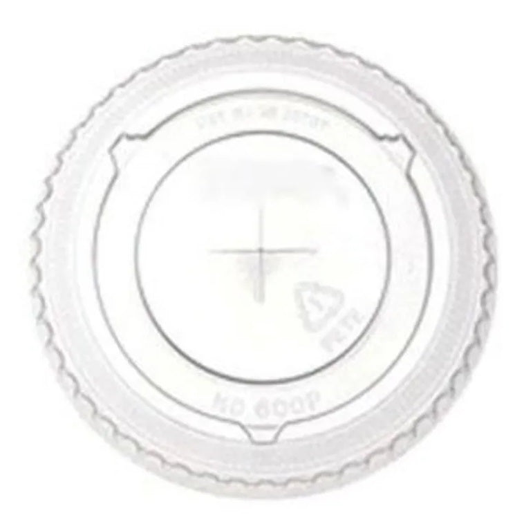 Gold Medal 5304L Disposable Plastic Slotted Flat Lid 16 oz. - fits Special Print Lemonade Cups - 2,000/Case