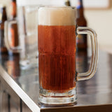 Libbey 5360 Tall Glass Beer Mug 22 oz. - Clear - 12/Case